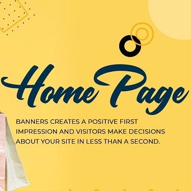 Home page shopping