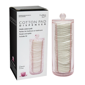 COTTON PAD DISPENSER 2ASST UB#DM0815